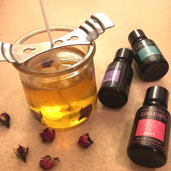 6” core candle wicks cotton pre waxed w 2 holders - Picture 2 of 2